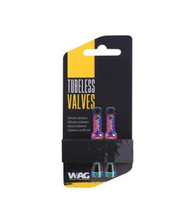 Juego De Valvulas Wag Tubeless De Aleaccion 44MM