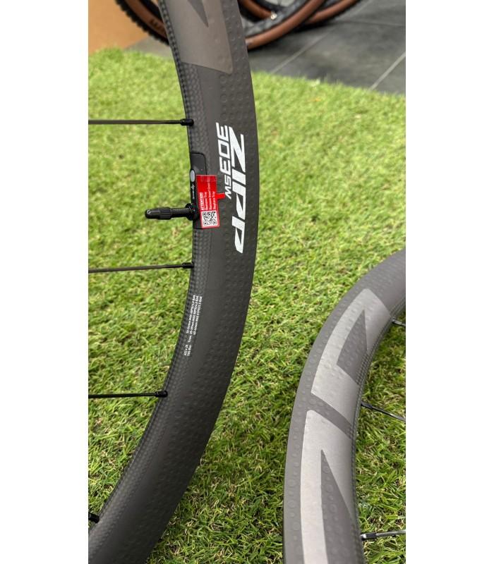 Zipp 303 SW Disc Tubeless con sensores AXS Micro Spline- Juego Gravel/Carretera