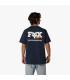Camiseta Fox Checker 195 Original SS Tee Azul Medianoche