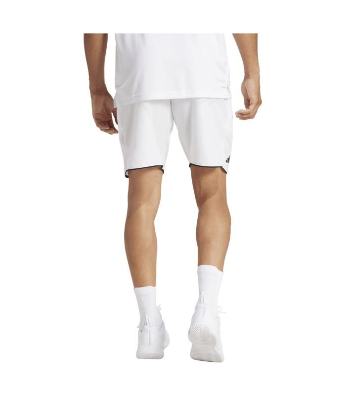 Pantalon Adidas Club Shorts Hombre Blanco 7"