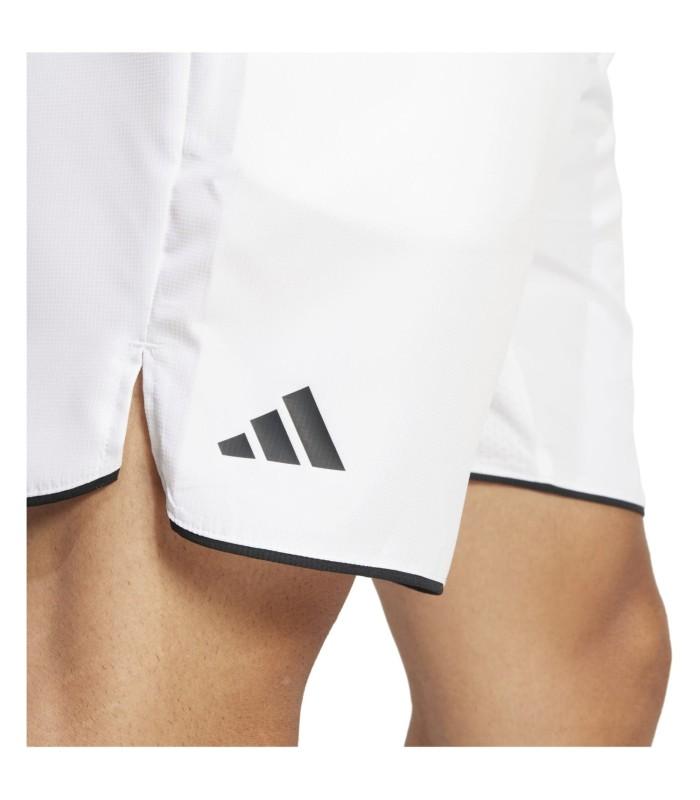 Pantalon Adidas Club Shorts Hombre Blanco 7"