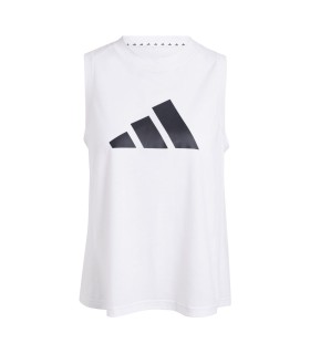 Camiseta Adidas TR-ES Logo TK Blanco Negro