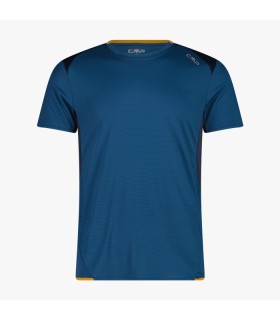 Camiseta CMP Unlimitedech Inserciones De Malla Hombre Petroleo