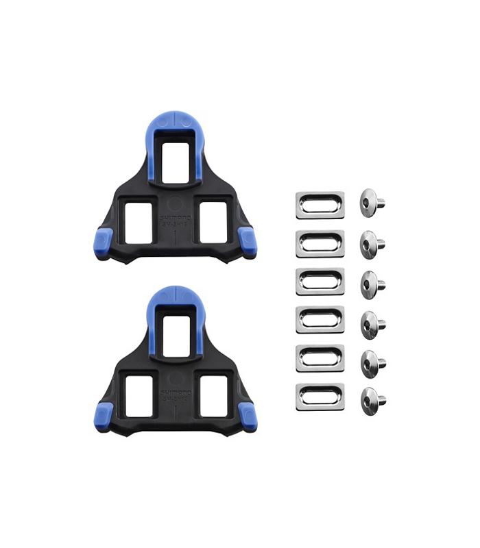 CALAS SHIMANO SM-SH12 CARRETERA AZULES (PAR)