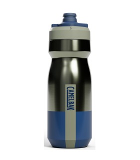 Botella Camelbak Podium Insulated Acero Mercury Fog Gris Azul 530ML