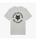 Camiseta Fox Badge 195 Original SS Tee Hombre LT Gry