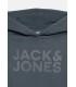 Sudadera Jack & Jones JJecorp Logo Sweat Hood Noos Junior Turbulence Big Tonal