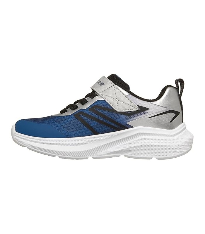 Zapatilla Skechers Microspec Velocity Navy Silver Junior