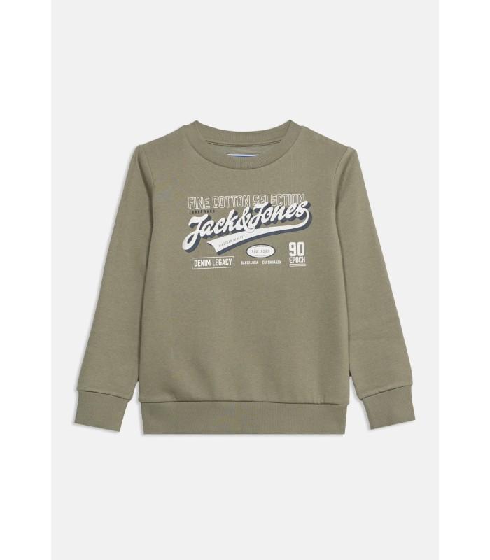 Sudadera Jack & Jones JJelogo Sweat Crew 2 Col Aw26 SN Junior Vetiver