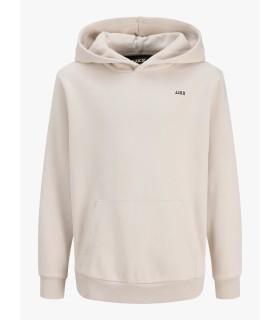 Sudadera Jack & Jones JXabbie LS Every Hood SWT Noos GRL Niña Moonbeam Black