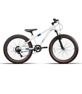 BICICLETA JLWENTY 24" NIÑO FAT200 BLANCA