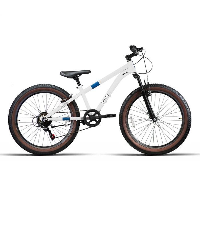 BICICLETA JLWENTY 24" NIÑO FAT200 BLANCA