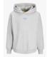 Sudadera Jack & jones Jxnelly LS Hood SWT LN Niña Light Grey Mela