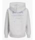 Sudadera Jack & jones Jxnelly LS Hood SWT LN Niña Light Grey Mela