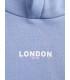Sudadera Jack & jones Jxnelly LS Hood SWT LN Niña Country Blue London