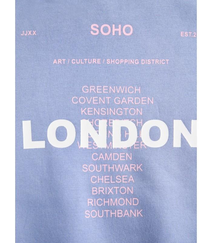Sudadera Jack & jones Jxnelly LS Hood SWT LN Niña Country Blue London