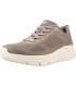 Zapatilla Skechers Bobs Arch Fit Elev8 Dark Taupe Mujer