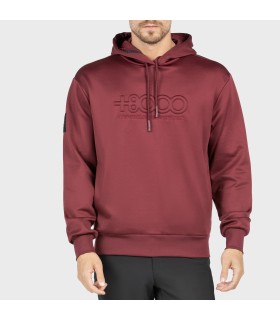 Sudadera +8000 Absol Granate Hombre
