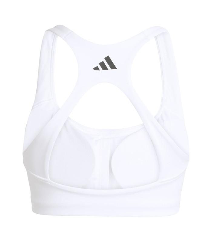 Top Adidas OPT 3S MS Bra Blanco Negro Mujer