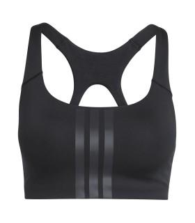 Top Adidas OPT 3S MS Bra Negro Mujer