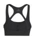 Top Adidas OPT 3S MS Bra Negro Mujer