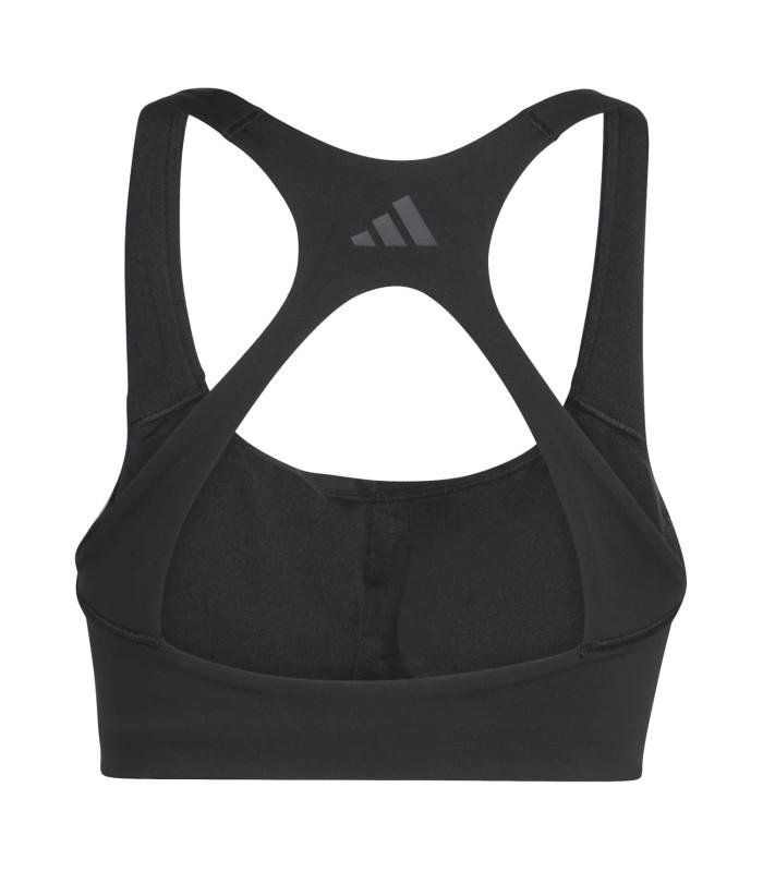 Top Adidas OPT 3S MS Bra Negro Mujer