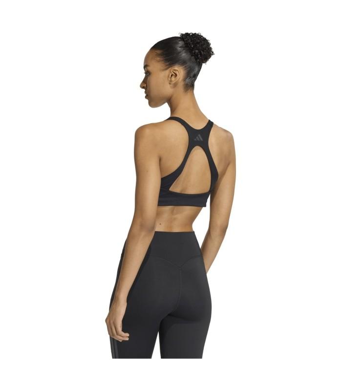 Top Adidas OPT 3S MS Bra Negro Mujer