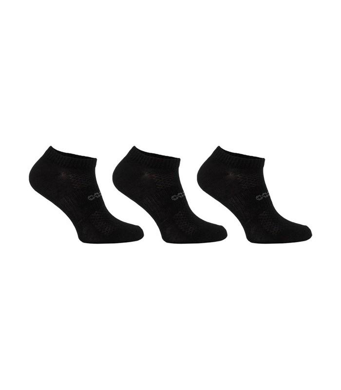 Calcetines Mondo Running Basic Tobillero Pack De 3 Negro