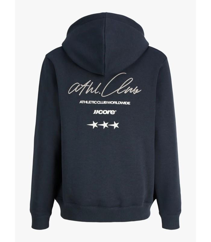 Sudadera Jack & Jones JCoclub Back Script Sweat Hood SN Junior Negro