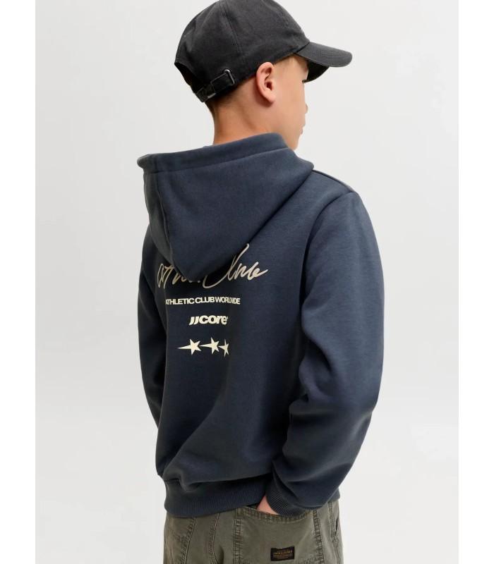 Sudadera Jack & Jones JCoclub Back Script Sweat Hood SN Junior Negro