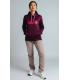 Sudadera Izas Duero V4 Mujer Wine