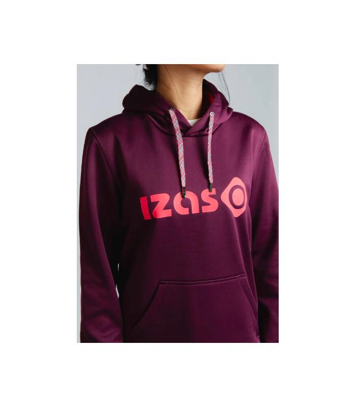 Sudadera Izas Duero V4 Mujer Wine