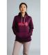Sudadera Izas Duero V4 Mujer Wine