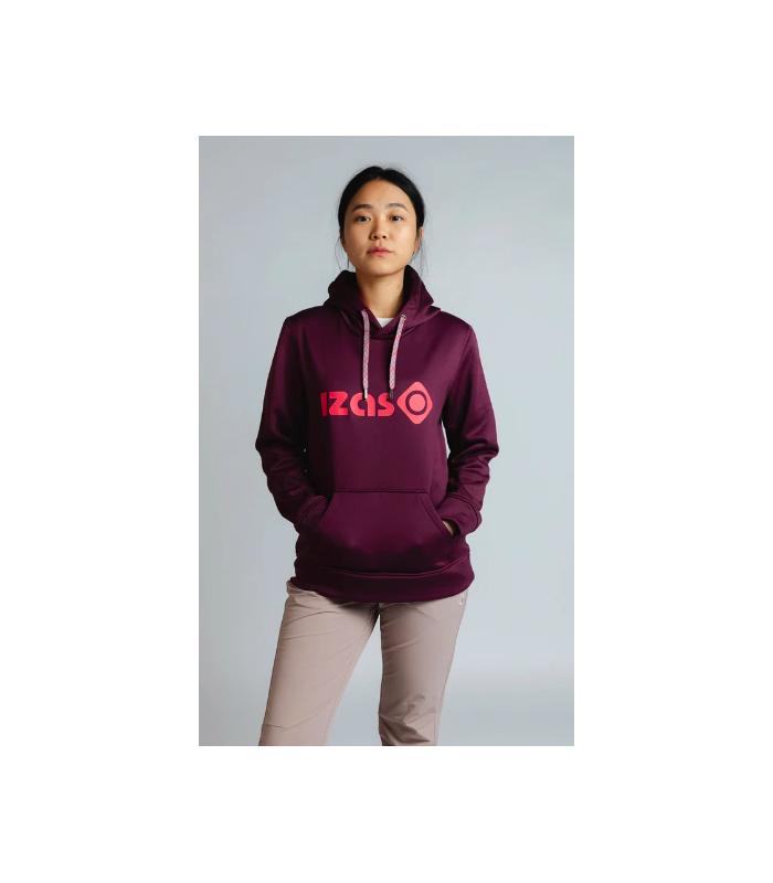 Sudadera Izas Duero V4 Mujer Wine