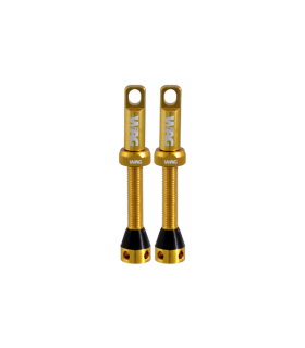 Valvulas Wag Tubeless De Aleacion 44MM Dorado