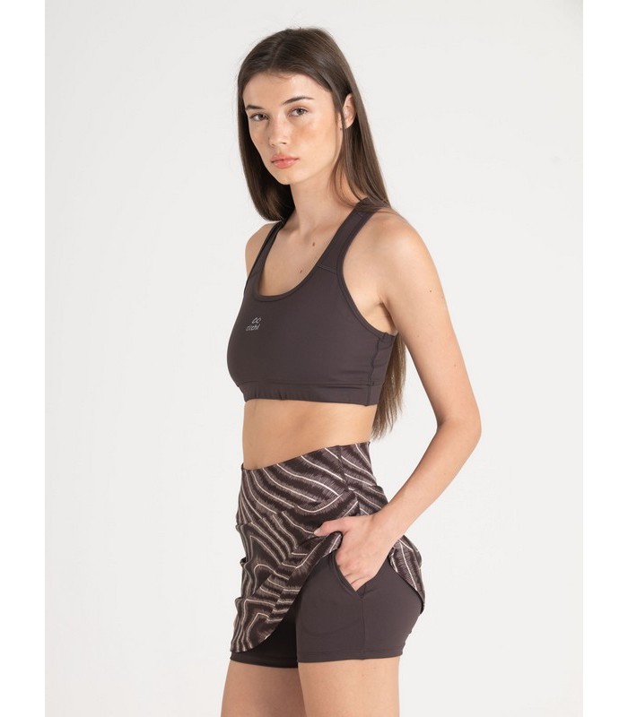 Falda Ditchil Skort Waving Mujer Cocoa