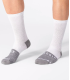 Calcetines Gobik Winter Merino Snowflake Unisex Blanco Gris