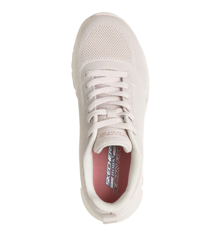 Zapatilla Skechers Bobs B Lite Off White Mujer