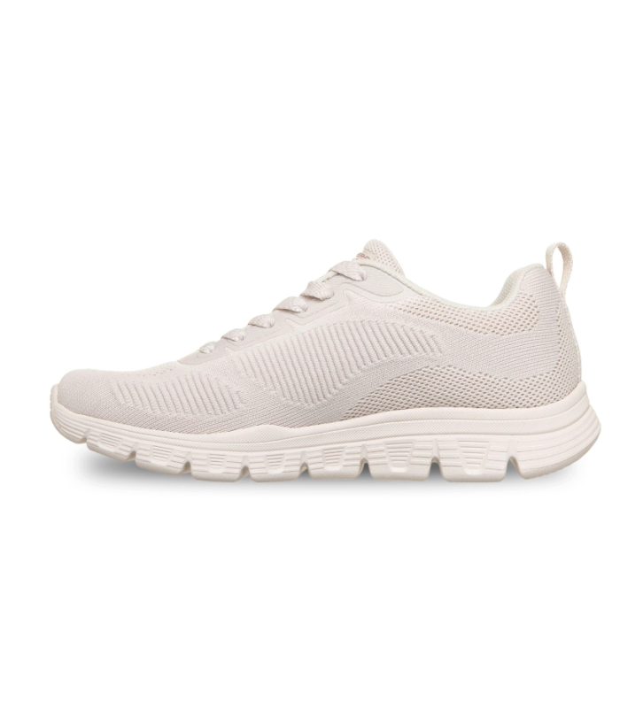 Zapatilla Skechers Bobs B Lite Off White Mujer
