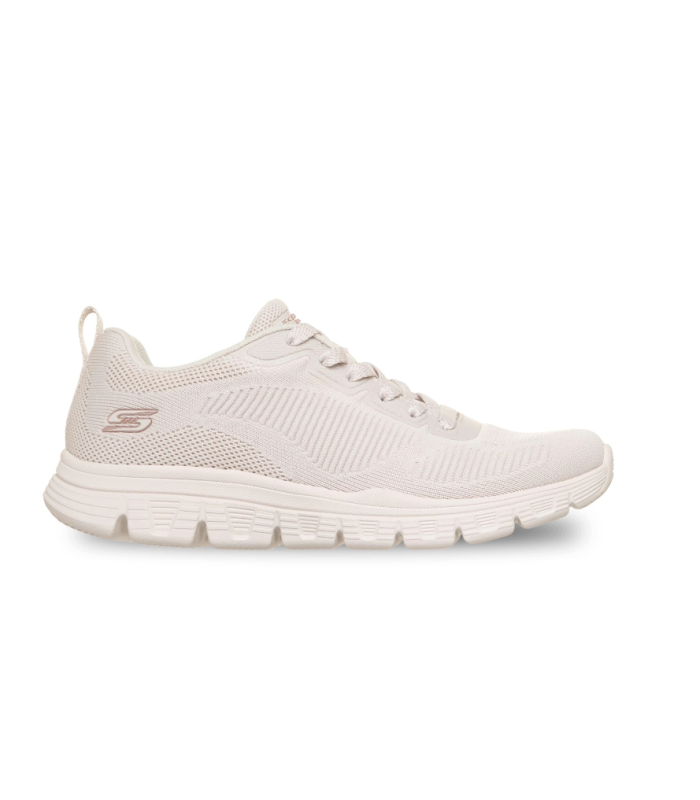 Zapatilla Skechers Bobs B Lite Off White Mujer