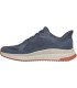 Zapatilla Skechers Bobs Squad 4 Navy Orng Hombre