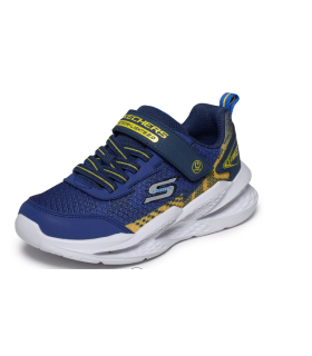 Zapatilla Skechers Meteor Lights 2.0 Junior Azul Amarillo