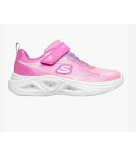 Zapatilla Skechers Sola Glow 2.0 Dazzle Steps Pink Lavander Niña