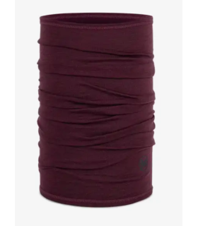 Buff Merino Lightweight Solid Garnet