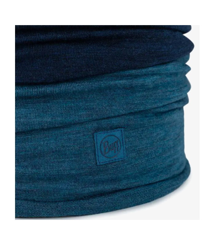 Buff Merino Move Block Denim
