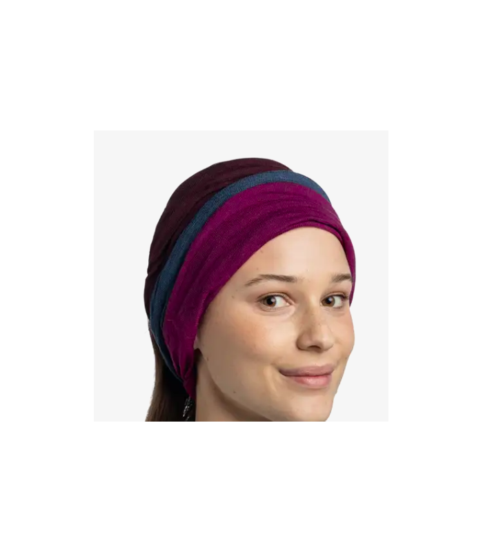 Buff Merino Move Block Magenta