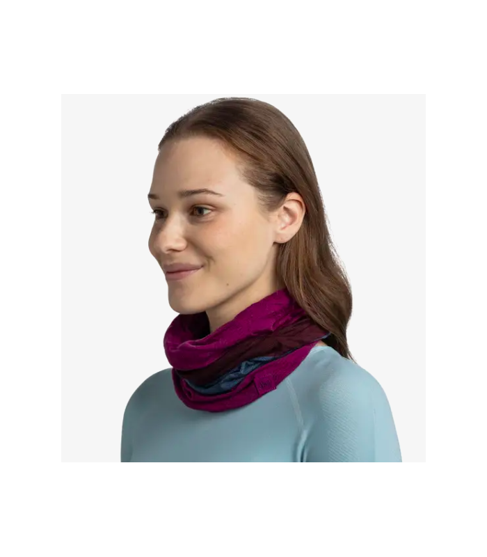 Buff Merino Move Block Magenta