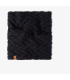 Buff Knitted & Fleece Neckwarmer Caryn Black