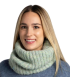 Buff Knitted & Fleece Necwarmer Dalia Aqua Haze