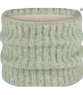 Buff Knitted & Fleece Necwarmer Dalia Aqua Haze